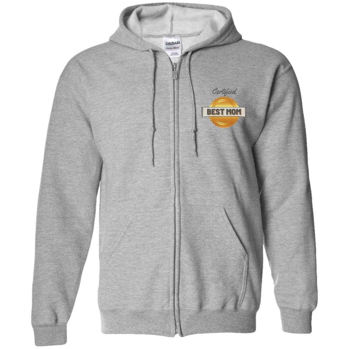 mom gift zipper hoodie, gift for mom zipper hoodie, best mom zip-up hoodie, best mom zip-up sweatshirt, mother's day gift zip-up hoodie