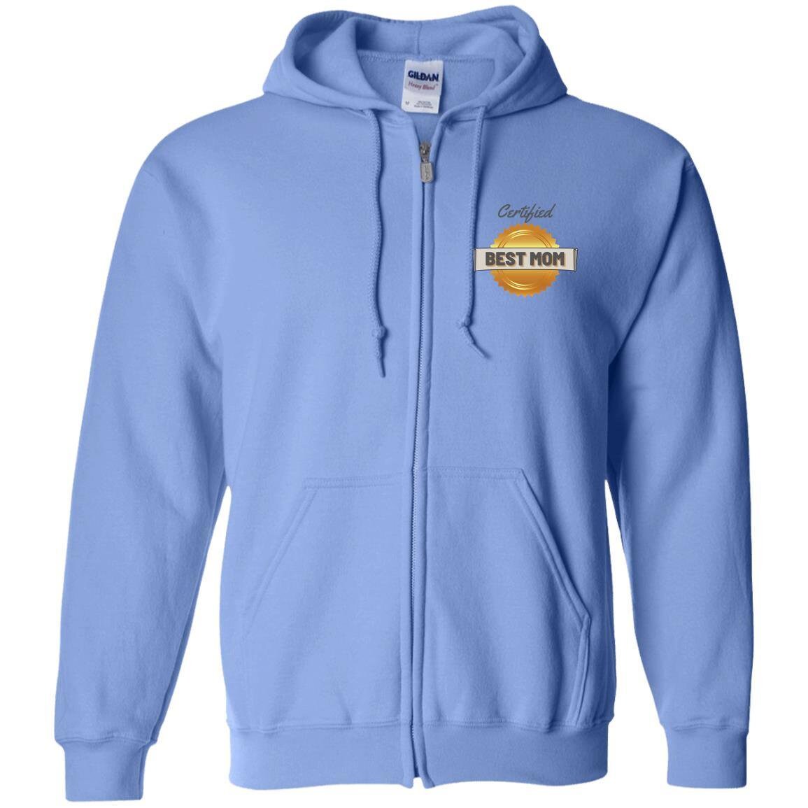 mom gift zipper hoodie, gift for mom zipper hoodie, best mom zip-up hoodie, best mom zip-up sweatshirt, mother's day gift zip-up hoodie