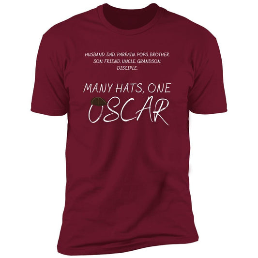 personalized Father's Day hat tee shirt, only one dad, Father's Day fedora shirt, mens cotton tee shirt Father's Day, son stepdad father