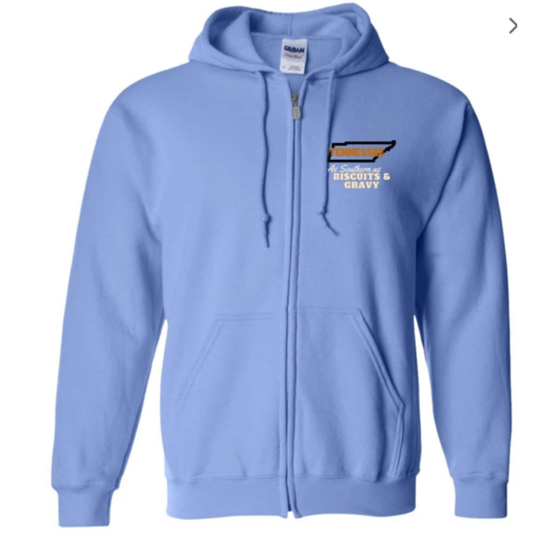 Tennessee Zip Up Hooded Sweatshirt | Tennessee Clothing | GIFTS FOR HIM or her
