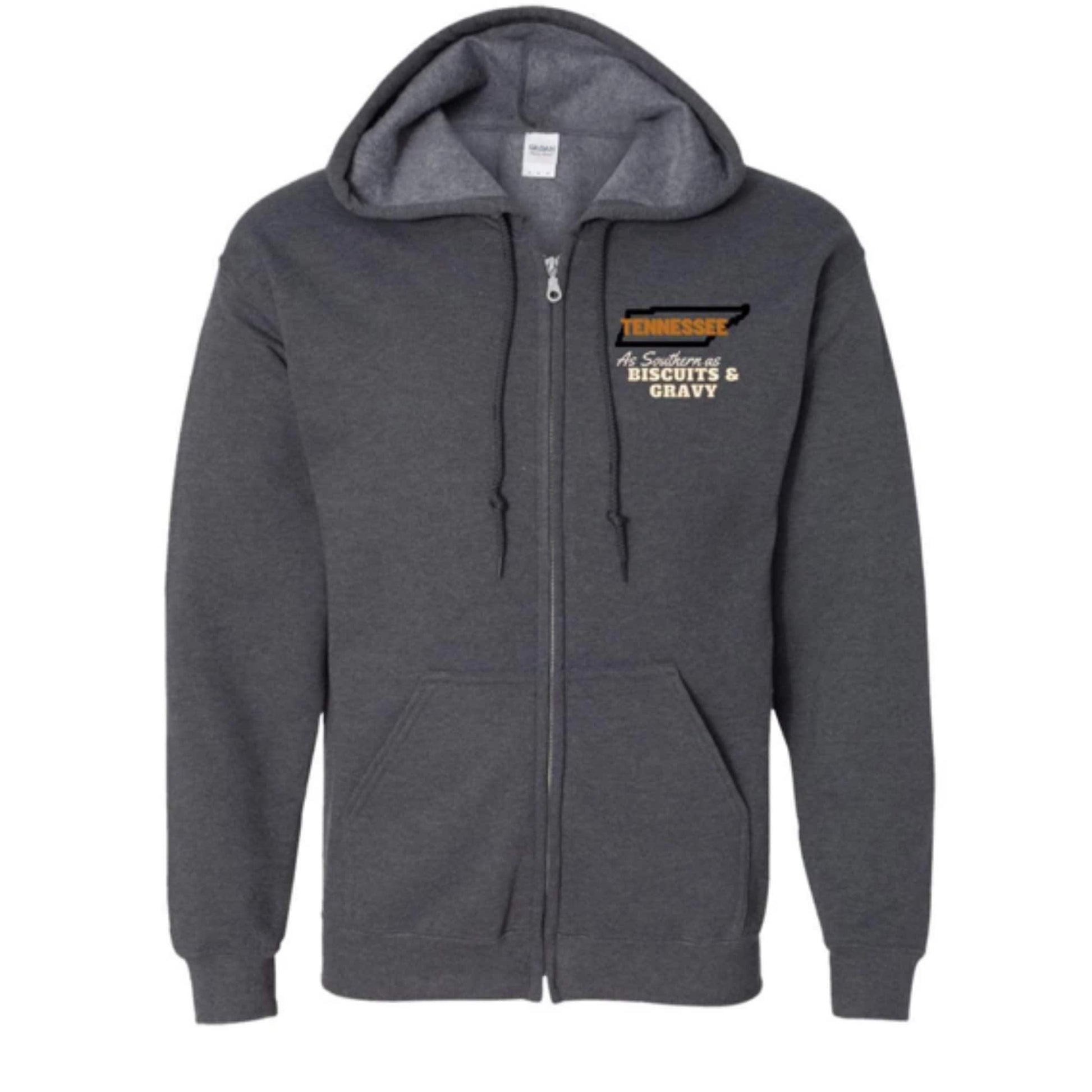 Tennessee Zip Up Hooded Sweatshirt | Tennessee Clothing | GIFTS FOR HIM or her