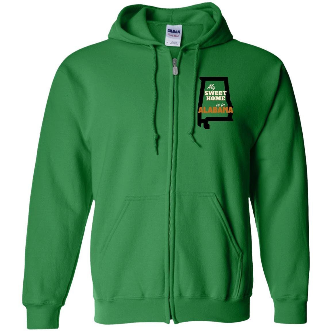 Alabama Zip Up Hooded Sweatshirt | Alabama Clothing | GIFTS FOR HIM or her