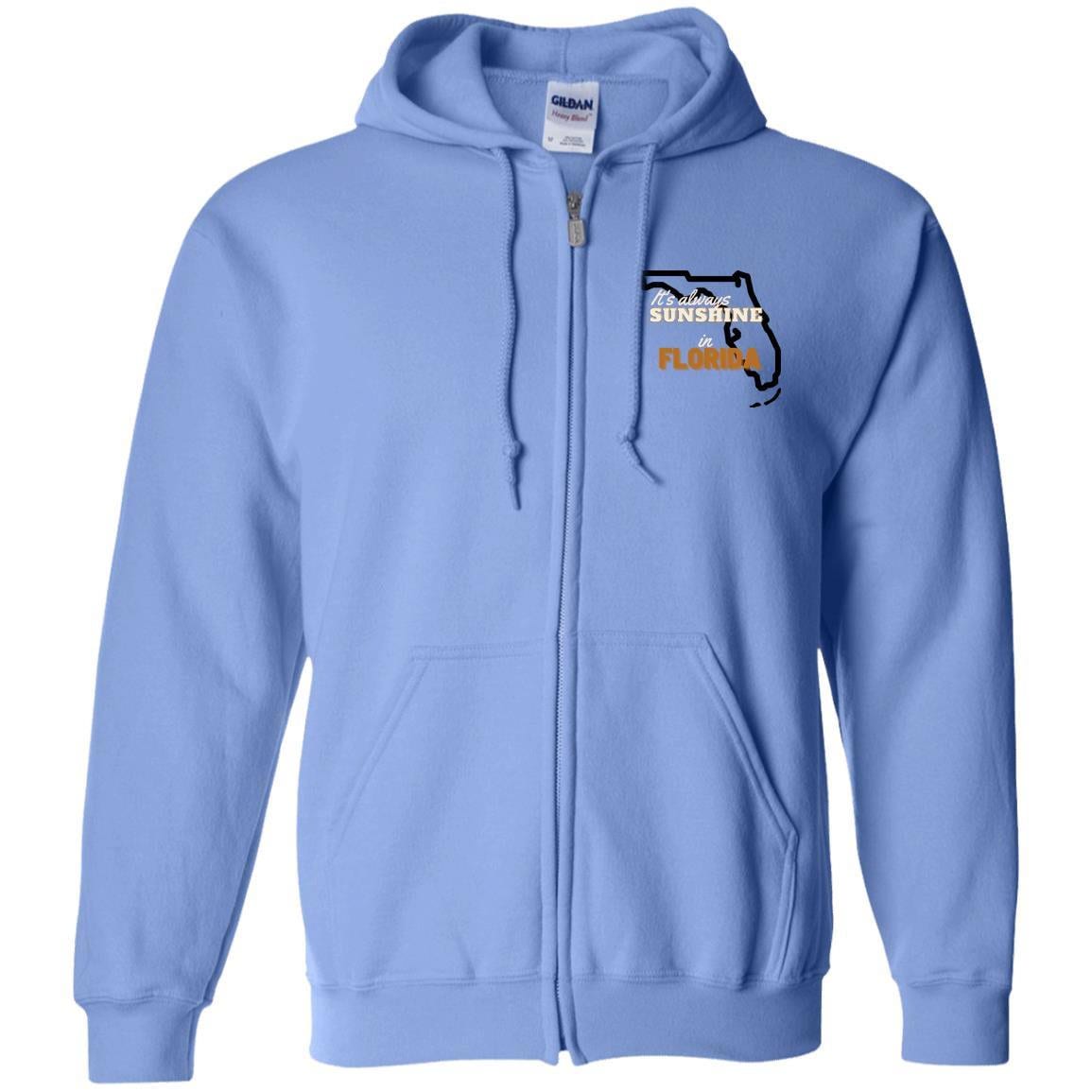 Florida Zip Up Hooded Sweatshirt | Florida Clothing | GIFTS FOR HIM or her