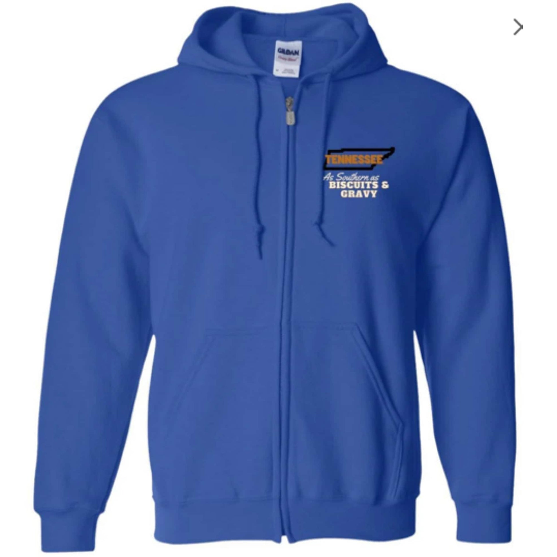 Tennessee Zip Up Hooded Sweatshirt | Tennessee Clothing | GIFTS FOR HIM or her