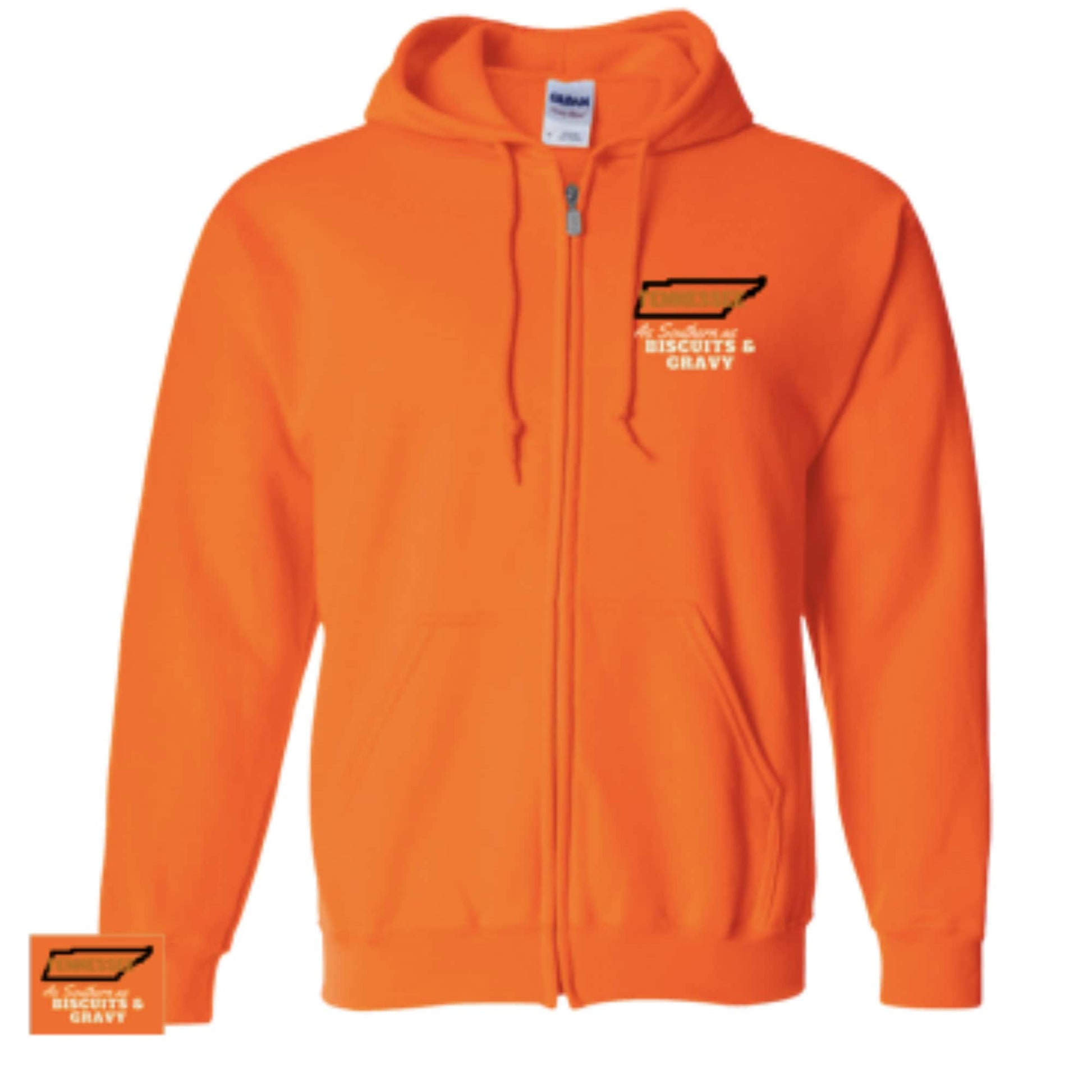 Tennessee Zip Up Hooded Sweatshirt | Tennessee Clothing | GIFTS FOR HIM or her