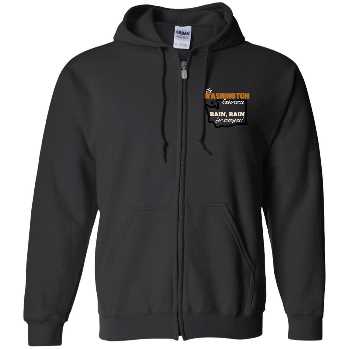 Washington State Zip Up Hooded Sweatshirt | Washington State Clothing | GIFTS FOR HIM or her
