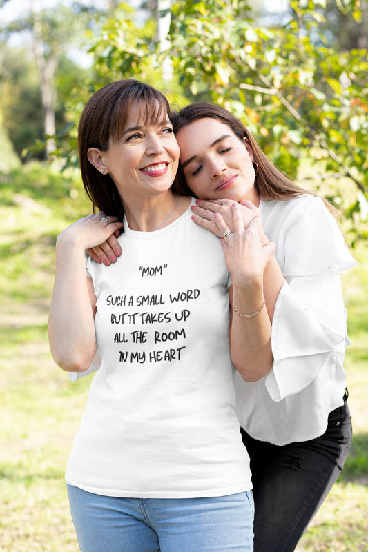 Sweet Tee Shirt for Mom - Mother's Day Shirt, Baby Shower Gift - Shirt for Pregnant Mom - Gift for Mom - Cotton Shirt Gift for Mother's Day