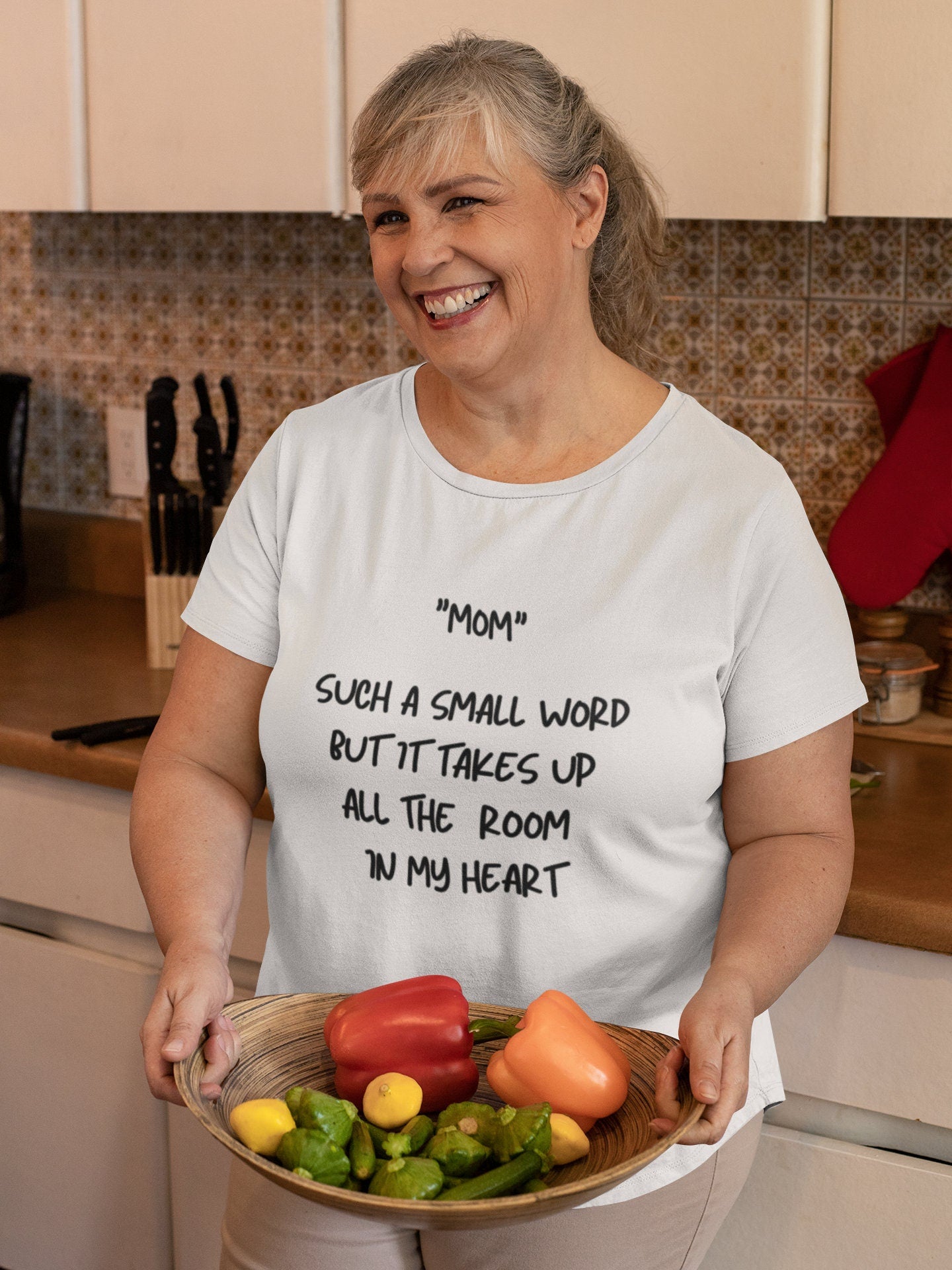 Sweet Tee Shirt for Mom - Mother's Day Shirt, Baby Shower Gift - Shirt for Pregnant Mom - Gift for Mom - Cotton Shirt Gift for Mother's Day