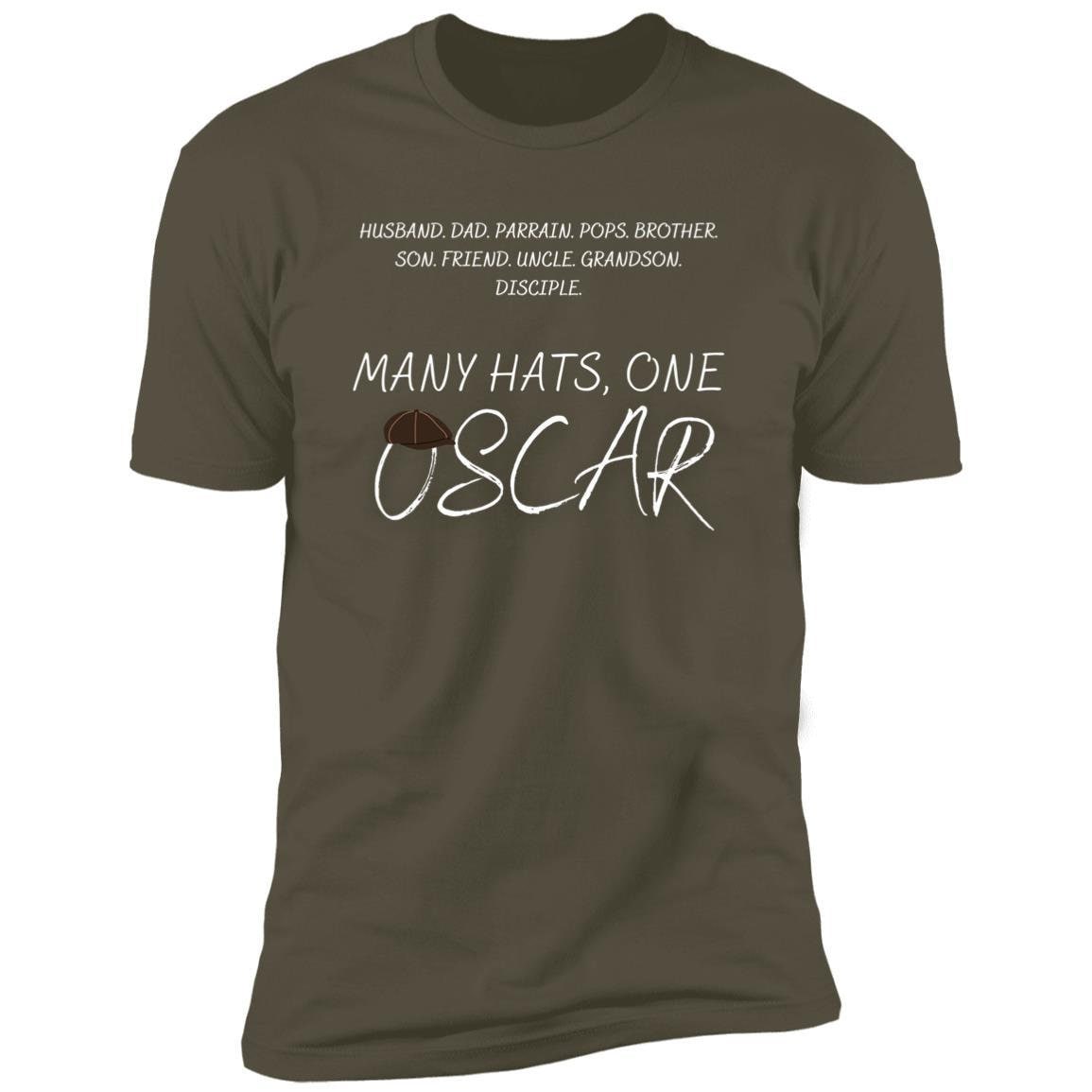 personalized Father's Day hat tee shirt, only one dad, Father's Day fedora shirt, mens cotton tee shirt Father's Day, son stepdad father