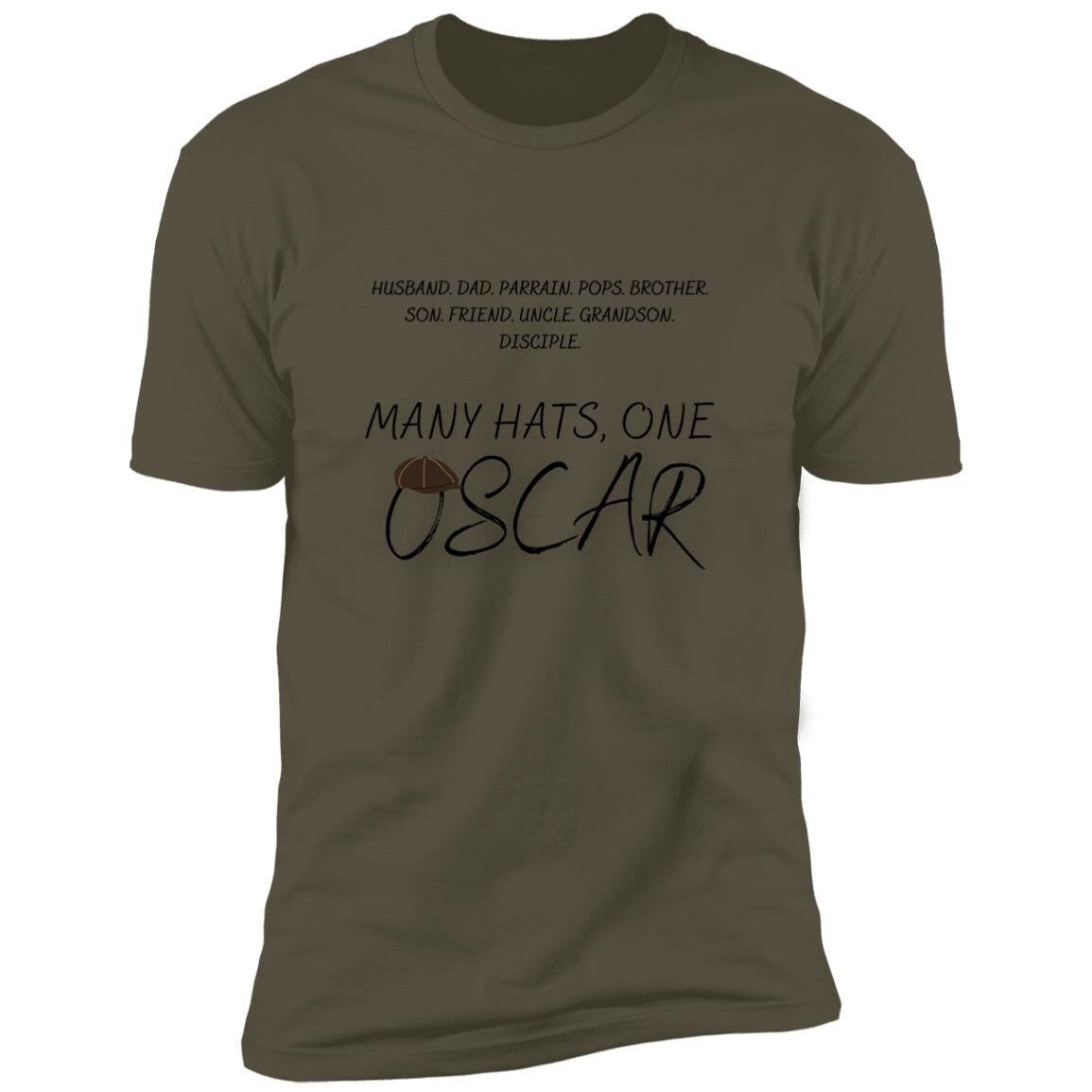 personalized Father's Day hat tee shirt, only one dad, fedora shirt, mens cotton tee shirt Father's Day, son stepdad father grandfather